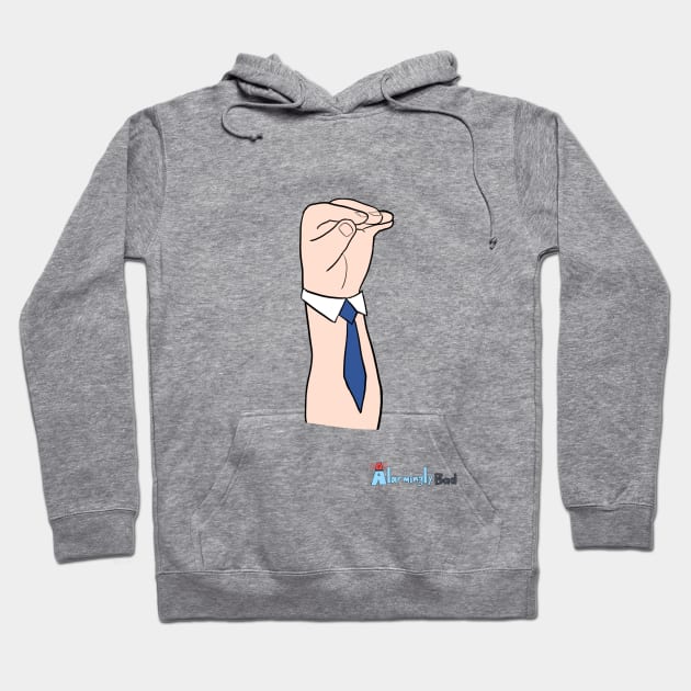 Business Hand Hoodie by AlarminglyBad